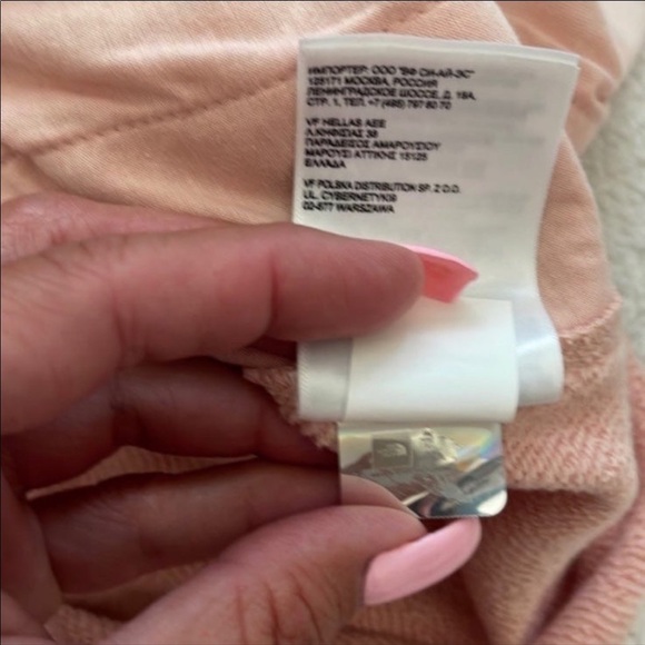 (NWT) The North Face Women's Simple Logo Short in Evening Sand Pink - Picture 13 of 14